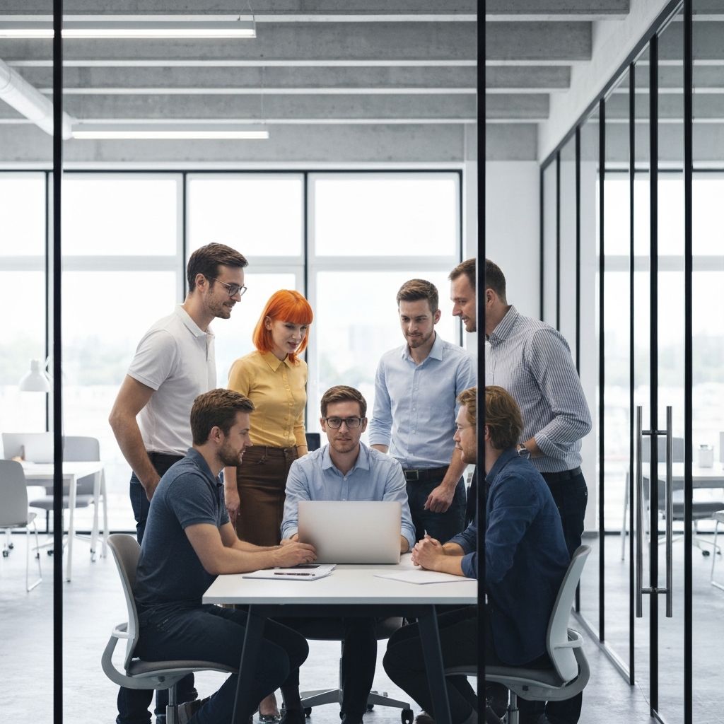 Zespół IT DGTLTools współpracujący przy projekcie